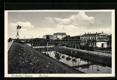 AK Büsum, Am Deich mit Strandhotel