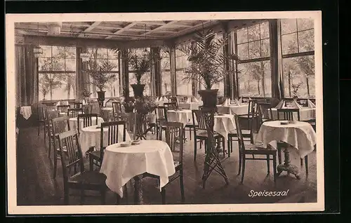 AK Vegesack, Strandlust, Speisesaal