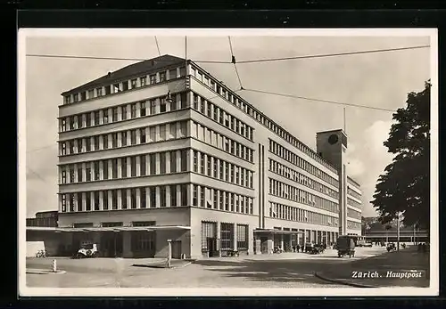 AK Zürich, Hauptpost