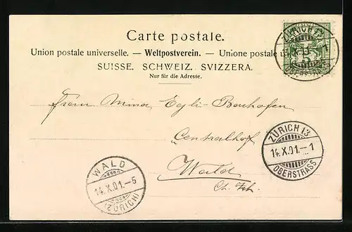 AK Zürich, Universitätsstrasse