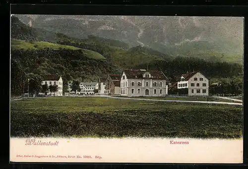 AK Wallenstadt, Kasernen