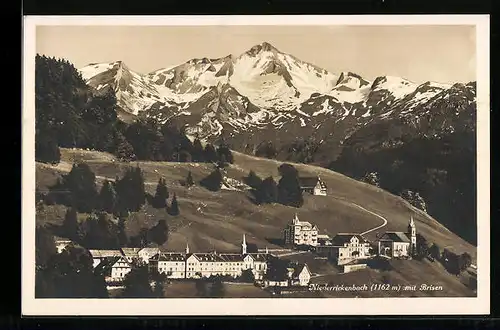 AK Niederrickenbach, Panorama mit Brisen