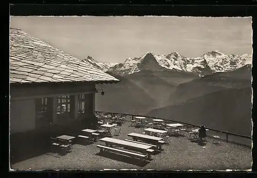 AK Beatenberg, Berggasthaus Niederhorn von Rud. Homberger