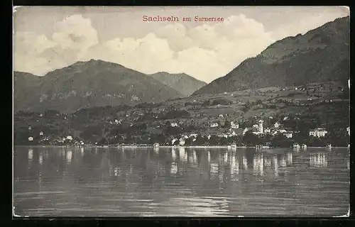 AK Sachseln /Sarnersee, Ortsansicht