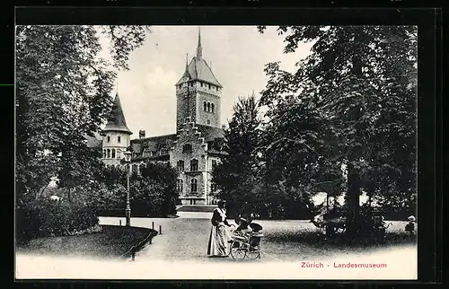 AK Zürich, Landesmuseum