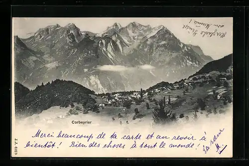 AK Corbeyrier, Totalansicht