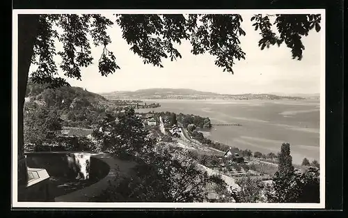 AK Arenenberg, Blick von der Schlossterrasse