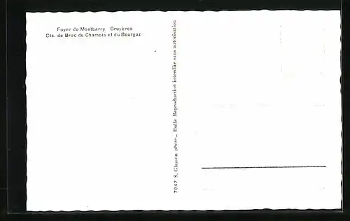 AK Gruyères, Foyer de Montbarry