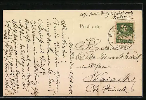 AK Baden, Generalansicht