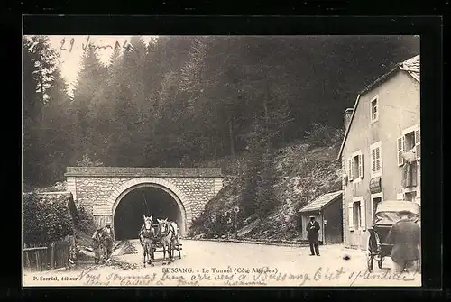 AK Bussang, Le Tunnel (Côte Alsacien)