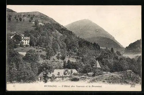 AK Bussang, L`Hôtel des Sources et le Drumont