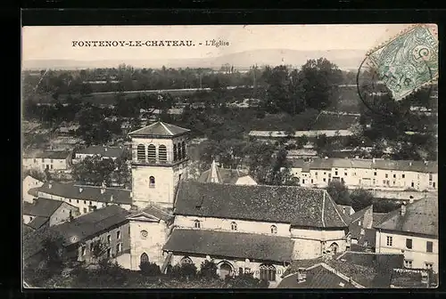 AK Fontenoy-le-Chateau, L`Eglise