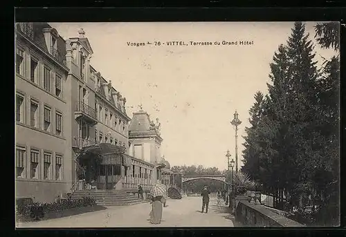 AK Vittel, Terrasse du Grand Hotel