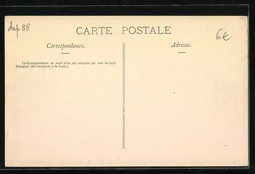 AK La Bresse, Vue generale