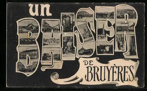 AK Bruyères, Ortsansichten