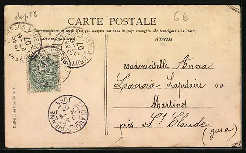 AK Bruyères, Ortsansichten