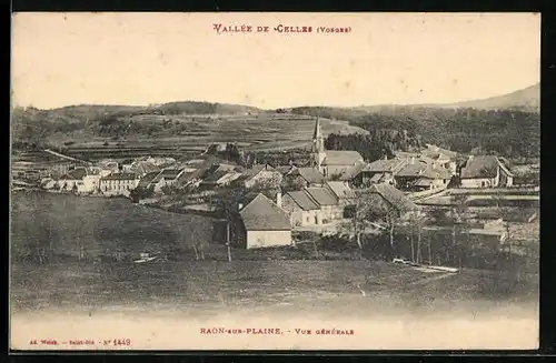 AK Raon-sur-Plaine, Vue generale