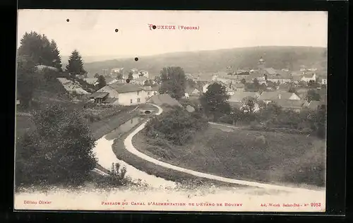 AK Pouxeux, Passage du Canal d`Alimentation de l`Etang de Bouzey