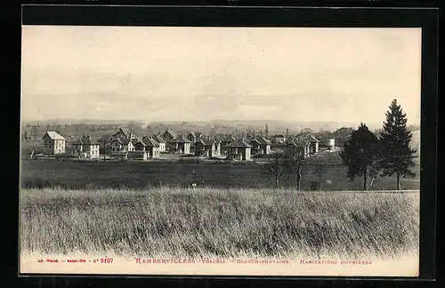 AK Rambervillers, Blanchifontaine, Habitations ouvrières