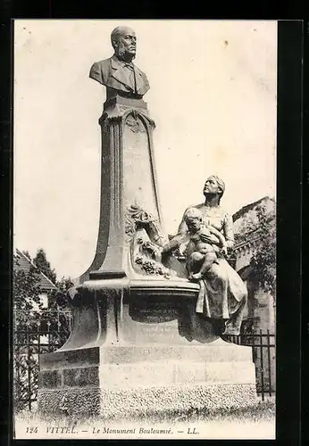 AK Vittel, Le Monument Bouloumié