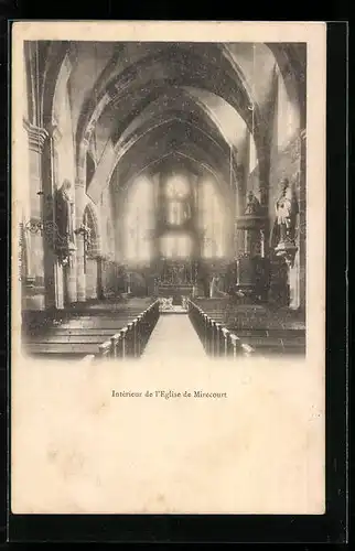 AK Mirecourt, Intérieur de l`Eglise