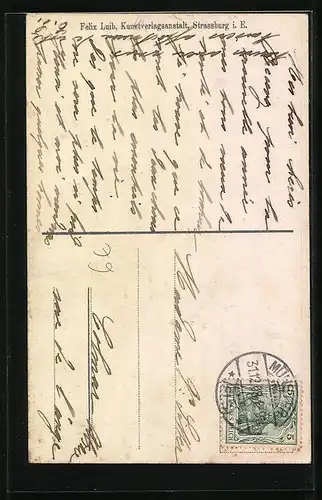 AK Hohneck, Zwei Bergsteiger in den Waechten des Hohneck