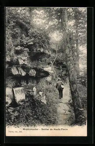 AK Moyenmoutier, Sentier de Haute-Pierre