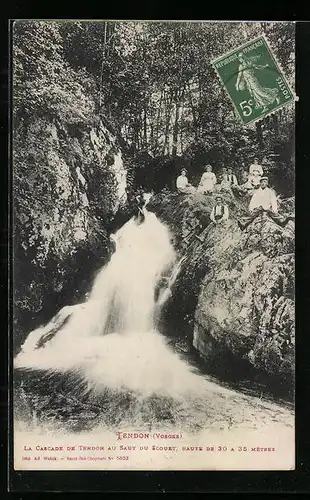AK Tendon, La Cascade de Tendon au Saut du Scouet