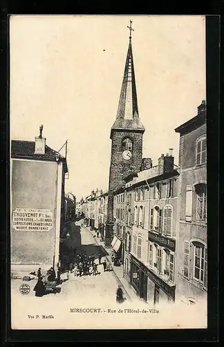 AK Mirecourt, Rue de l`Hôtel de Ville