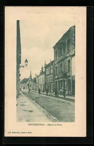 AK Neufchateau, Hôpital et Poste