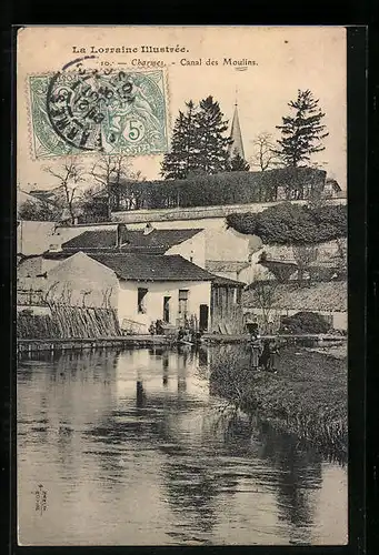 AK Charmes, Canal des Moulins