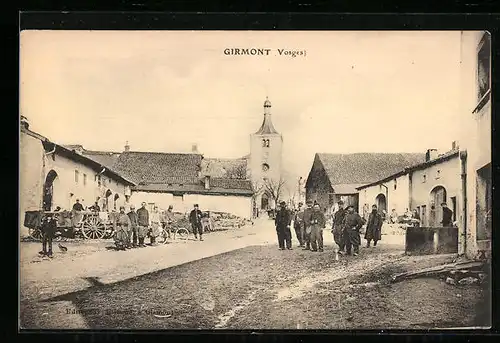 AK Girmont, La Place et l`Eglise