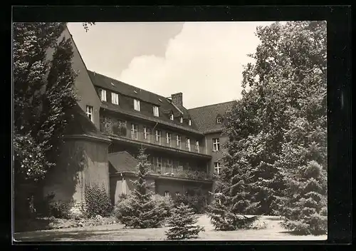 AK Berlin-Biesdorf, Blick auf St. Josephshaus