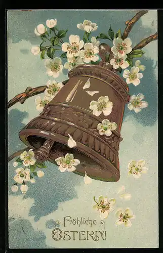 AK Glocke läutet zu Ostern