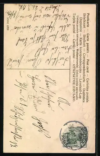 AK Glocke läutet zu Ostern