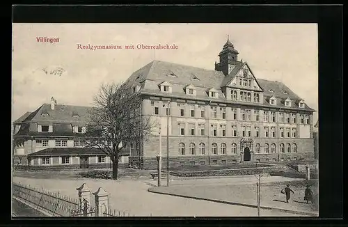 AK Villingen /Baden, Realgymnasium mit Oberrealschule