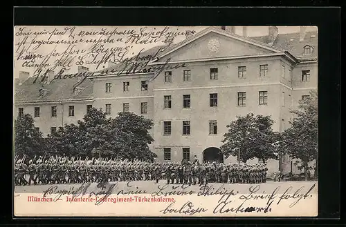 AK München, Infanterie-Leibregiment-Türkenkaserne