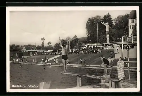 AK Heroldsberg, Schlossbad, Sprungturm