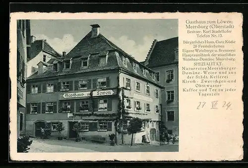 AK Meersburg, Gasthaus zum Löwen