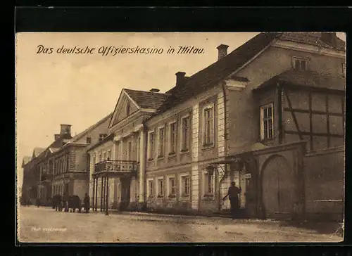AK Mitau, Das deutsche Offizierskasino