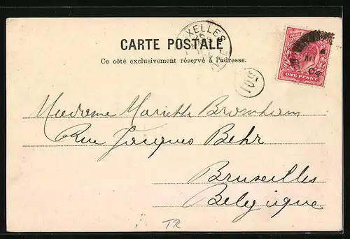 AK Constantinople, Mosquee et Palais du Sultan a Yildiz