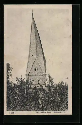 AK Soest, Der schiefe Turm, Reform-Kirche