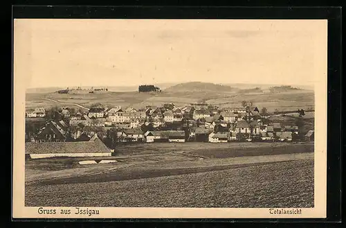 AK Issigau, Panorama mit Blick über den Ort