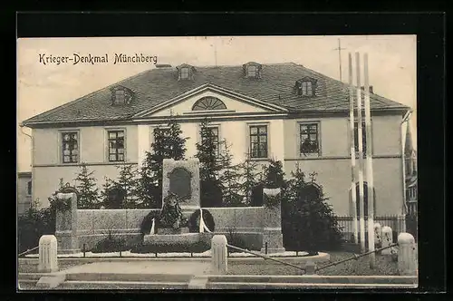 AK Münchberg, Krieger-Denkmal