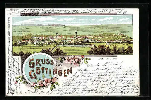 Lithographie Göttingen, Teilansicht