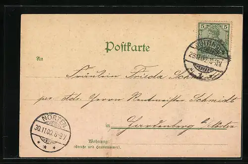 Lithographie Göttingen, Teilansicht