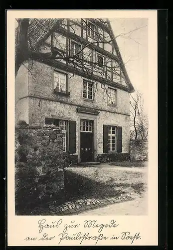 AK Soest, Haus zur Megede an der Paulistrasse