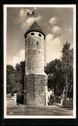 AK Lichtenberg /Frankenwald, Der Schlossbergturm, 