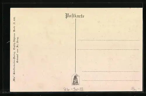 Künstler-AK Franz Jung-Ilsenheim: Spielmannlieder