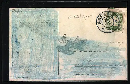 AK Hof i. B., Restaurant Theresienstein